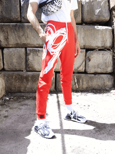 89K Joggers - Red